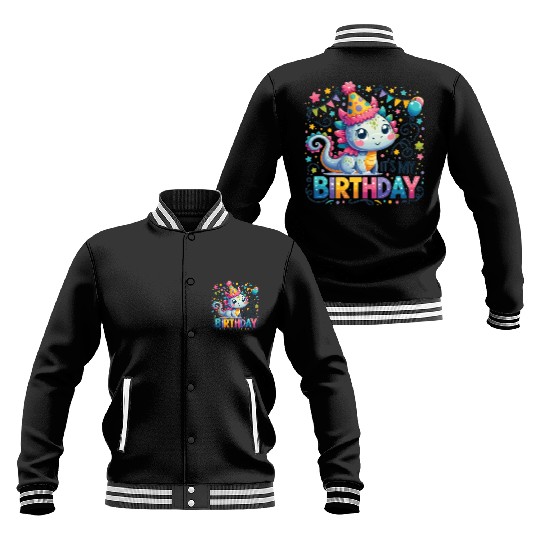 Its My Birthday Sweet Birthday Dragon Baseball Jackets