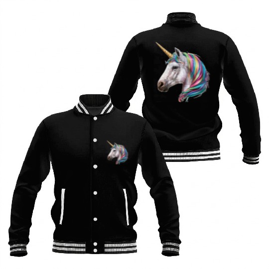 Unicorns are real Baseball Jackets