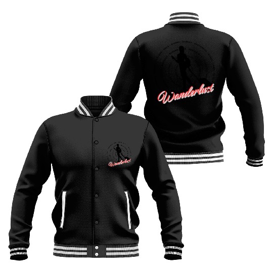 Wanderlust Solo Travel Baseball Jackets