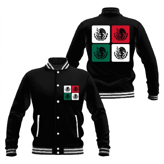 Mexican Design Baseball Jackets