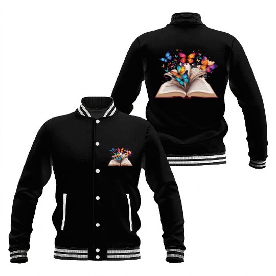 open book Baseball Jackets