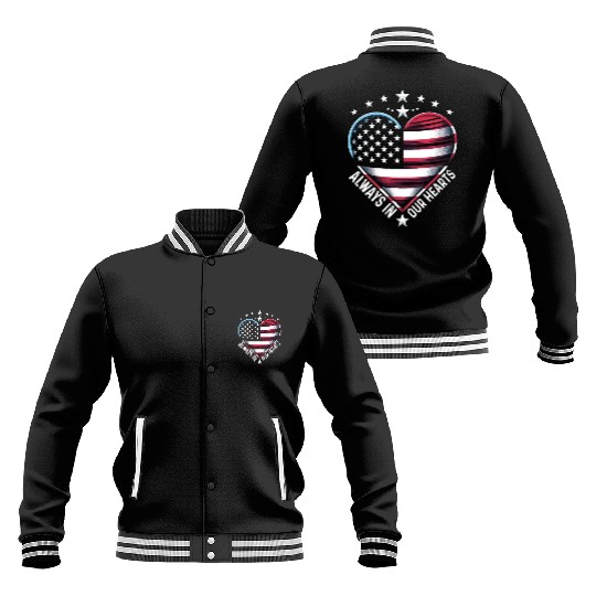 memorial day Always in Our Hearts Baseball Jackets
