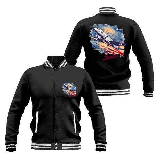 yankee, lady, b17 Baseball Jackets