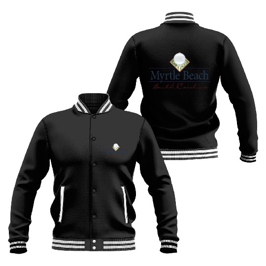 Myrtle Beach Golf South Carolina Baseball Jackets