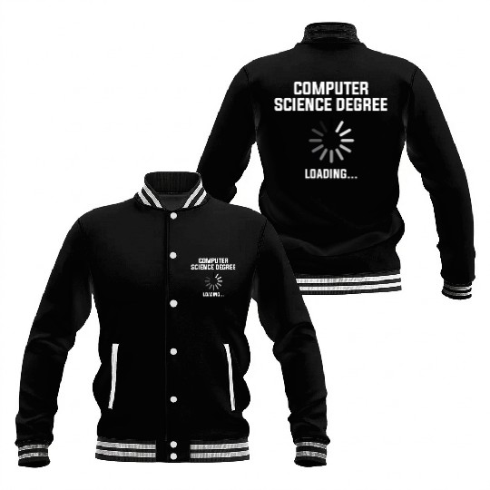 computer science degree Baseball Jackets