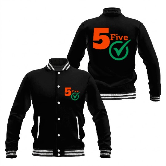 The Number 5 Five Cool Baseball Jackets