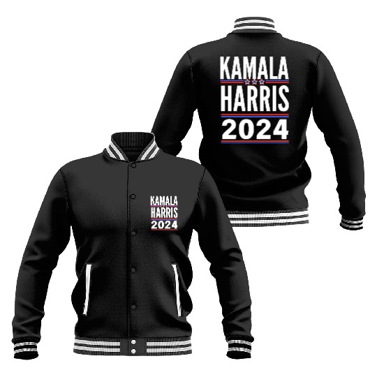 Kamala Harris for President 2024 Baseball Jackets