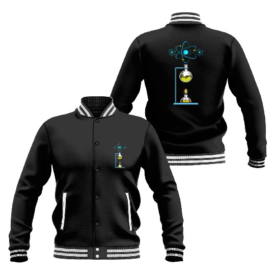 Physics Laboratory Science Teacher Physicist Nerd Baseball Jackets
