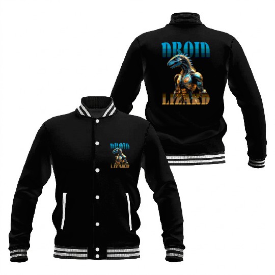 Android Dragon Lizard Baseball Jackets