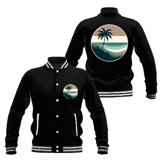 Ocean Breeze Baseball Jackets