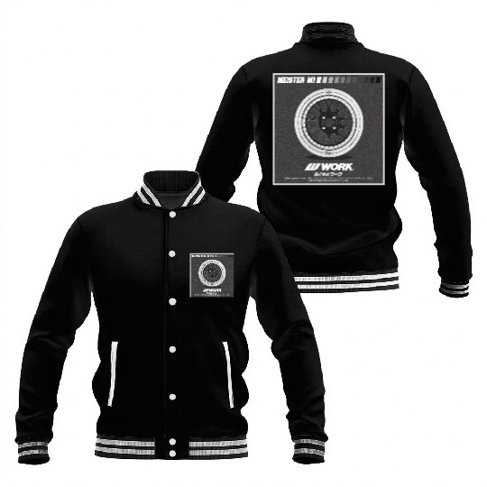 Car Wheels/Rims Work Meister M1 Front Baseball Jackets