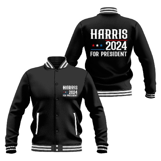 Kamala Harris 2024 For President Election Campaign Baseball Jackets