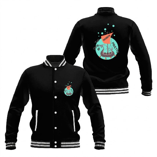 pirates ship lovers Baseball Jackets design