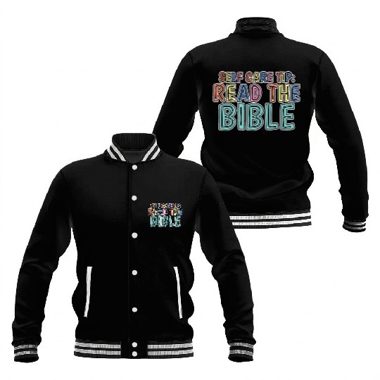 Self Care Tip Read The Bible 2 Baseball Jackets