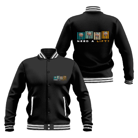 Hot Air Balloon Flying Fire Sport Baseball Jackets