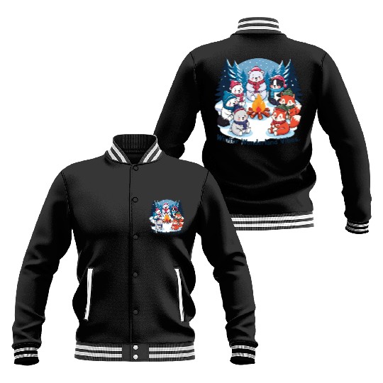 Winter wonderland vibes Baseball Jackets