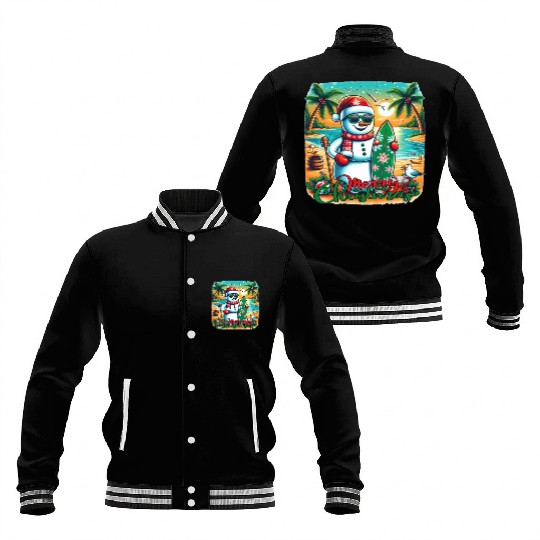christmas Baseball Jackets