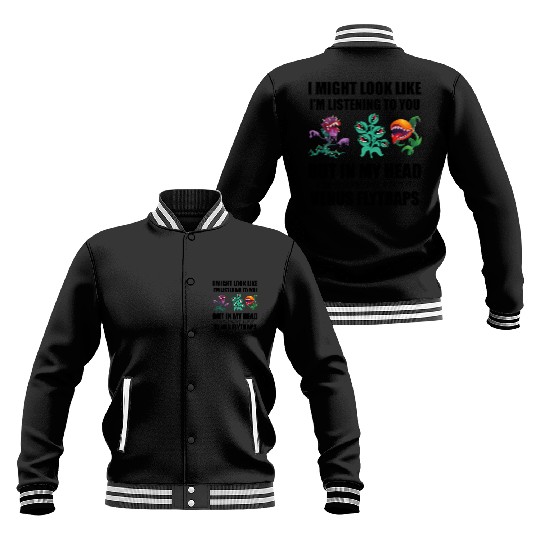 Venus flytrap lover's life! Baseball Jackets