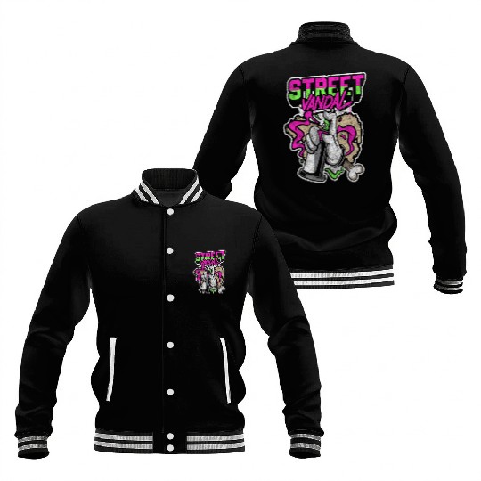 Graffiti Art Art Design Baseball Jackets