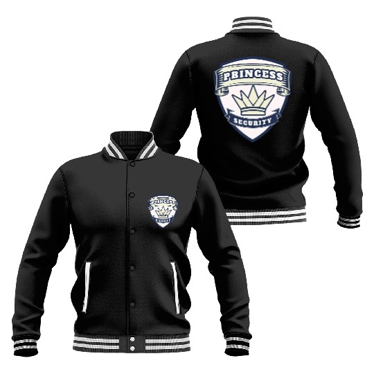 princess security birthday Baseball Jackets