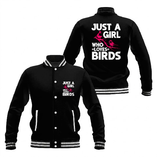 Bird Watching Cute Bird Lover Baseball Jackets