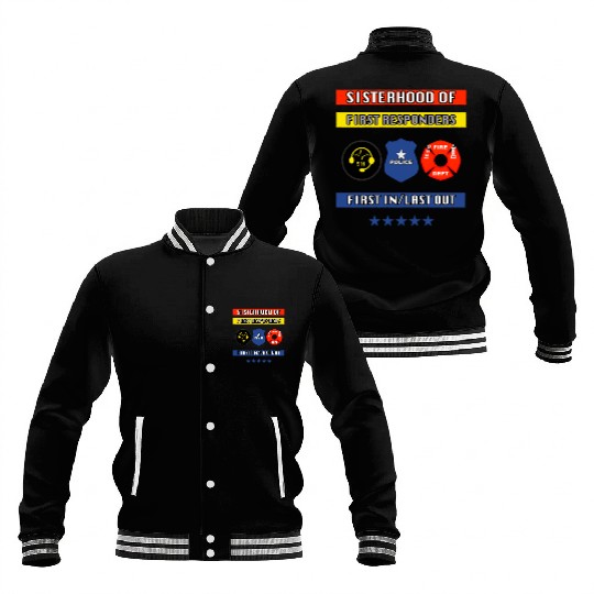 First Responder Pickleball Baseball Jackets