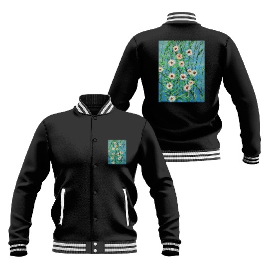 Wild flowers two Baseball Jackets