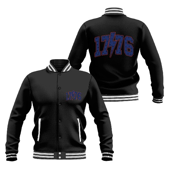 1776 4th of July Baseball Jackets