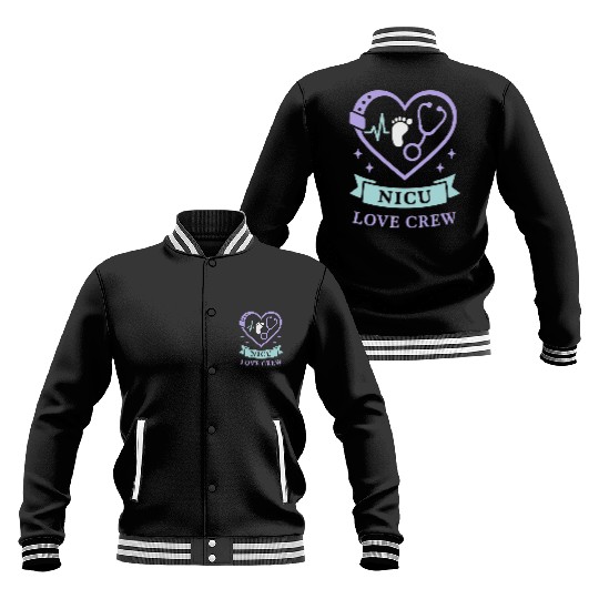 NICU Parent Pride Preemie Warrior Neonatal Baseball Jackets