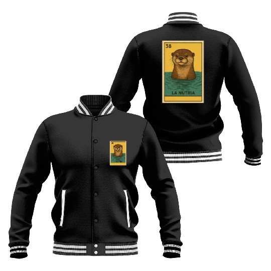 LA NUTRIA - THE OTTER - LA LOTERÍA Baseball Jackets