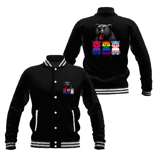 Mama Bear Pride Cubs Baseball Jackets
