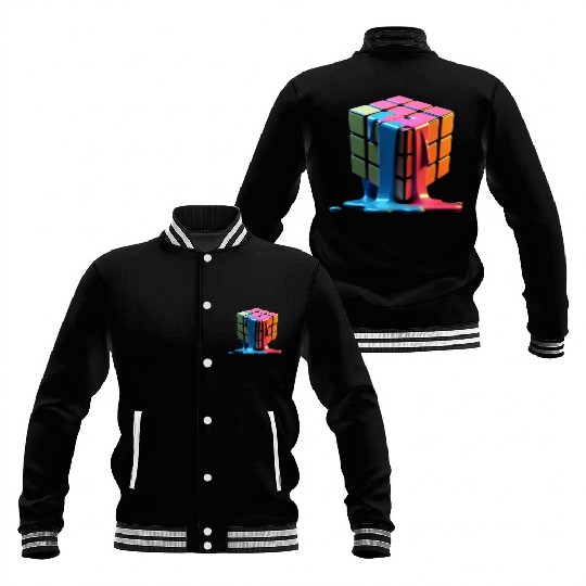 Rubiks Cube Baseball Jackets