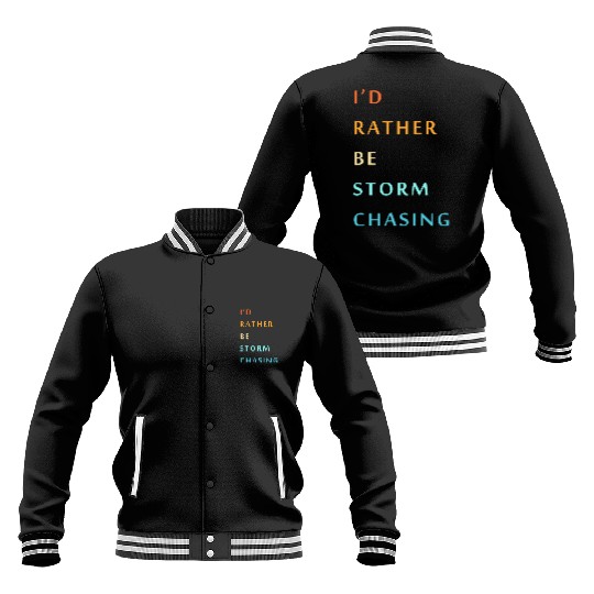 Storm Chaser Tornado Storm Chasing Baseball Jackets