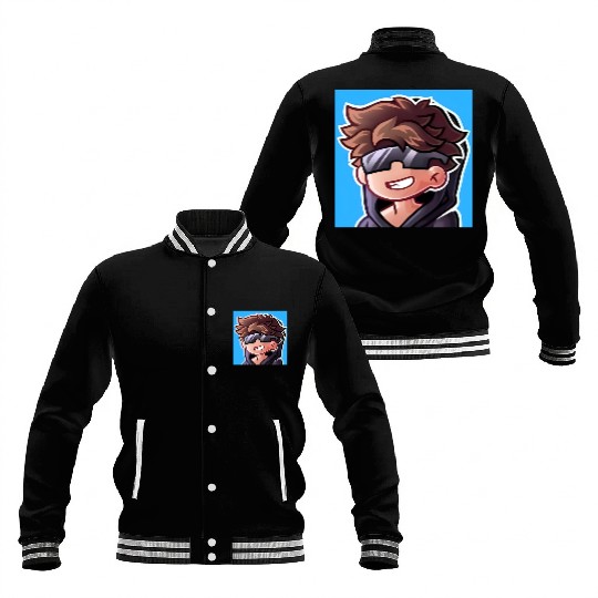 Cool Gamer Baseball Jackets – XP Vortex Cartoon Style