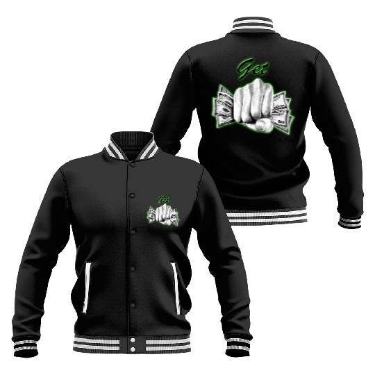 Get Money Baseball Jackets