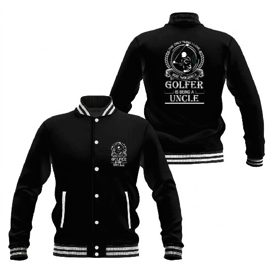 Golfer Uncle Baseball Jackets