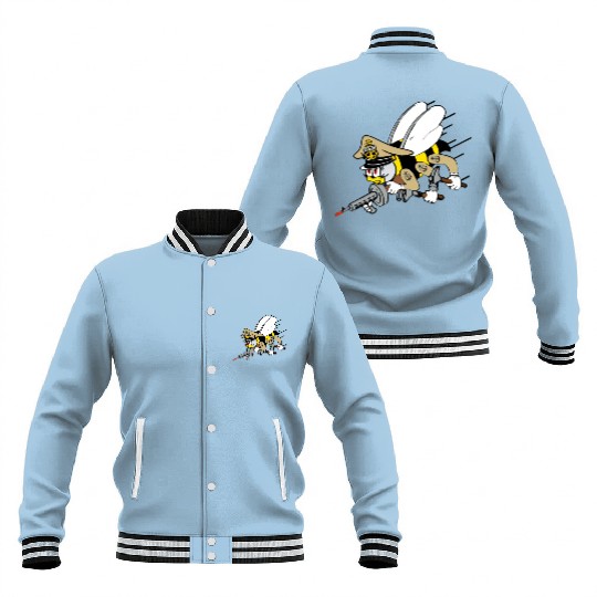 SEABEE CHIEF LOGO Baseball Jackets