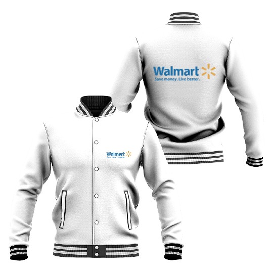 Walmart Logo Funny Baseball Jackets