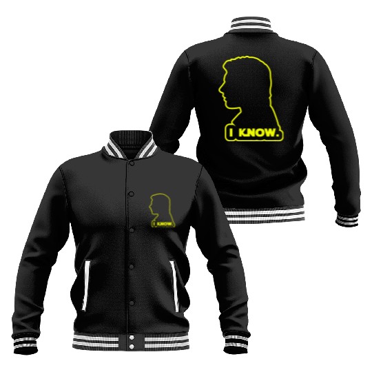 Han Solo - I Know. Design Baseball Jackets