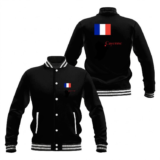 018 countries flags France FrenchGuiana ve Baseball Jackets