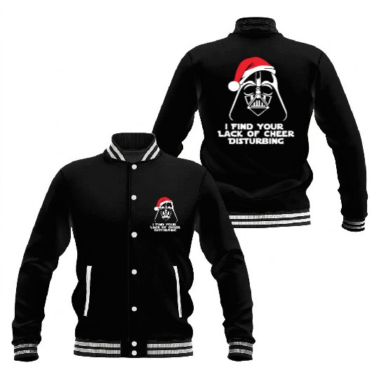 New Funny Darth Vader Star Wars Themed Christmas Baseball Jackets