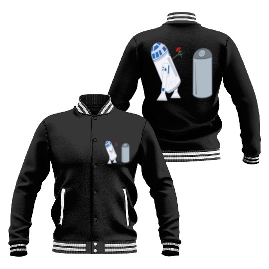 Confused R2D2 Baseball Jackets