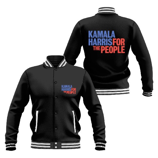 Kamala Harris 2020 Kamala Harris For The People Baseball Jackets
