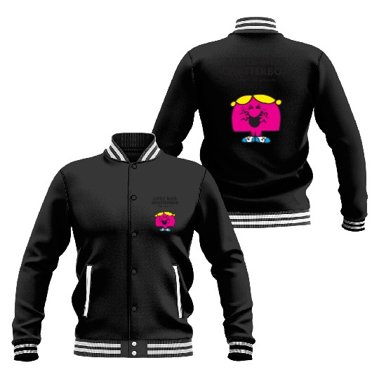 Mr Men Little Miss Chatterbox Baseball Jackets