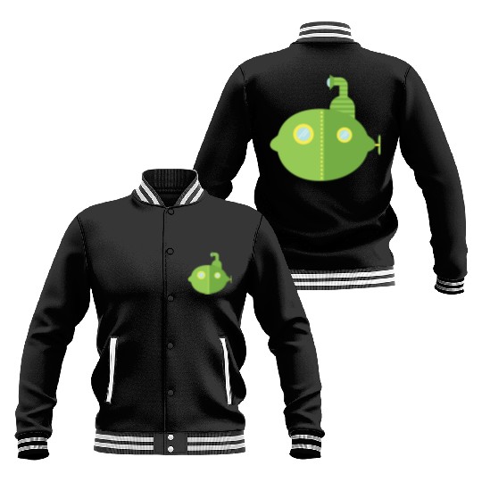 Submarine Lime Baseball Jackets