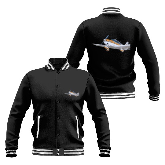 piper pa 28 cherokee Baseball Jackets