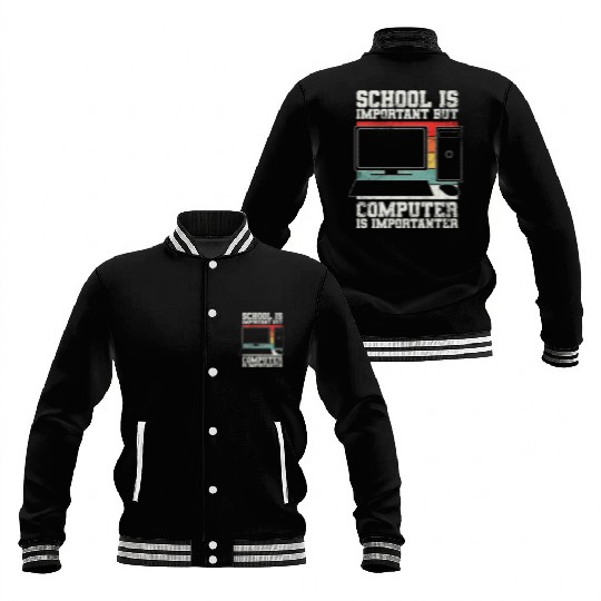 Computer Programmer Computer Science Baseball Jackets