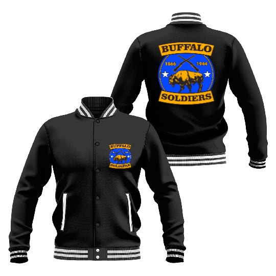 BUFFALO SOLDIERS Baseball Jackets