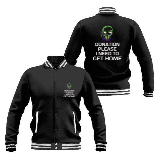 Alien Gift Extraterrestrial UFO AREA 51 Sci-fi Baseball Jackets