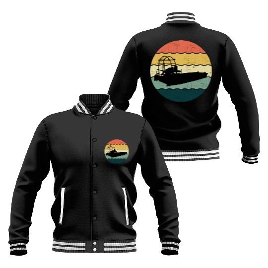 Airboat Fanboat Airboating Planeboat Swamp boat Baseball Jackets